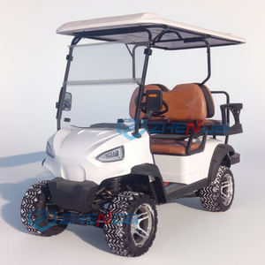 大容量バッテリー搭載、スムーズな操縦システムを備えた電動4人乗りゴルフカートは、4名様を乗せることができます。 - Product Image 2