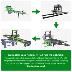 Scie à ruban portable Aserradero De Sierra De Cinta Portatil Serraria De Serra De Banda Portatil - Product Image 3