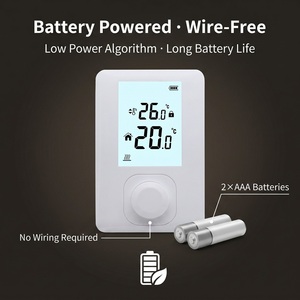 <span class=keywords><strong>Termostato</strong></span> Digital WiFi RF para <span class=keywords><strong>Caldera</strong></span> de Gas, <span class=keywords><strong>Precio</strong></span> de Fábrica, Alcance de 300m, Programable, Alimentado por 2 Pilas AA, Resistente al Fuego, para Cocina y Hotel - Product Image 3