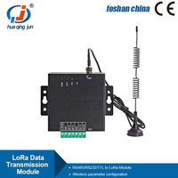 Module de communication de données Huaqingjun RS485 232 TTL vers LoRa, portée 2KM, radio réseau sans fil Ethernet vers répéteur 232/485