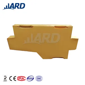 good price ard concrete steel cast iron counter weight plate filler elevator load test weight block for home residential lift