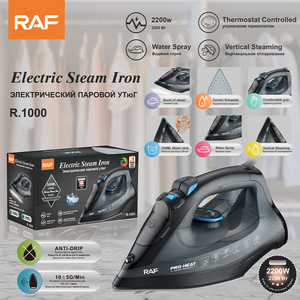 RAF Fast Delivery 2200w Handheld Efficient Ceramic <b>Electric</b> Industrial Steam <b>Iron</b> Heavy for Home with Vertical Steaming - Product Image 3