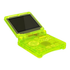 ชุดอัพเกรดคอนโซลพกพาแบบใสสำหรับ GBA SP - ติดตั้งง่าย ตัวเครื่องและปุ่ม GBA SP - Product Image 3
