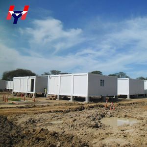 Di Động Container Nhà Khách Sạn Phòng Có Thể Gập Lại Container Lao Động Trại Nhà Để Xây Dựng Sử Dụng Trong Qatar - Product Image 4