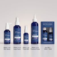 Spray Élixir Équilibrant pour le Cuir Chevelu à la Menthe et au Pyrithione de Zinc, Marque Blanche, Contrôle des Pellicules 24H, Soin Rafraîchissant Sans Rinçage pour le Cuir Chevelu, OEM