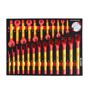 Juego de llaves de vaso YATO de 24 piezas de 1/2 pulgada de acero al cromo vanadio para mecánica y reparación automotriz - Product Image 1