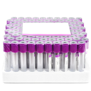 PET <b>Plastic</b> Vacuum Blood Collection <b>Tube</b> for Laboratory Blood Sample test Citrate <b>Tube</b> with CE & ISO - Product Image 1