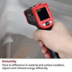 Pistolet industriel <span class=keywords><strong>professionnel</strong></span> sans contact infrarouge pour huile eau aliments haute température 880°C <span class=keywords><strong>thermomètre</strong></span> infrarouge - Product Image 6