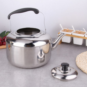 Yolecen Công Suất Lớn Thép Không Gỉ Ấm Đun Nước Kim Loại Spoutdustproof Bìa Ấm Đun Nước Cho Khách Sạn Nhà Hàng - Product Image 3