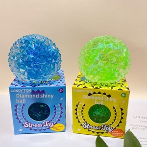 Nouvelle balle anti-stress en EVA Maltose Diamond Shining à rebond lent pour déstresser - Product Image 5