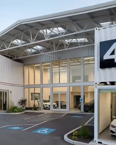 Casa Container Prefabbricata 40ft, Villa di Lusso Moderna Completamente Attrezzata per Negozio Automobilistico 4S - Product Image 2