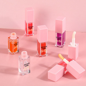 Brillo Labial Voluminizador de Larga Duración, Resistente al Agua, Vegano, con Pincel Grande, Hidratante, Herbal, No Pegajoso, Cosméticos de Marca Privada con MOQ Bajo - Product Image 1