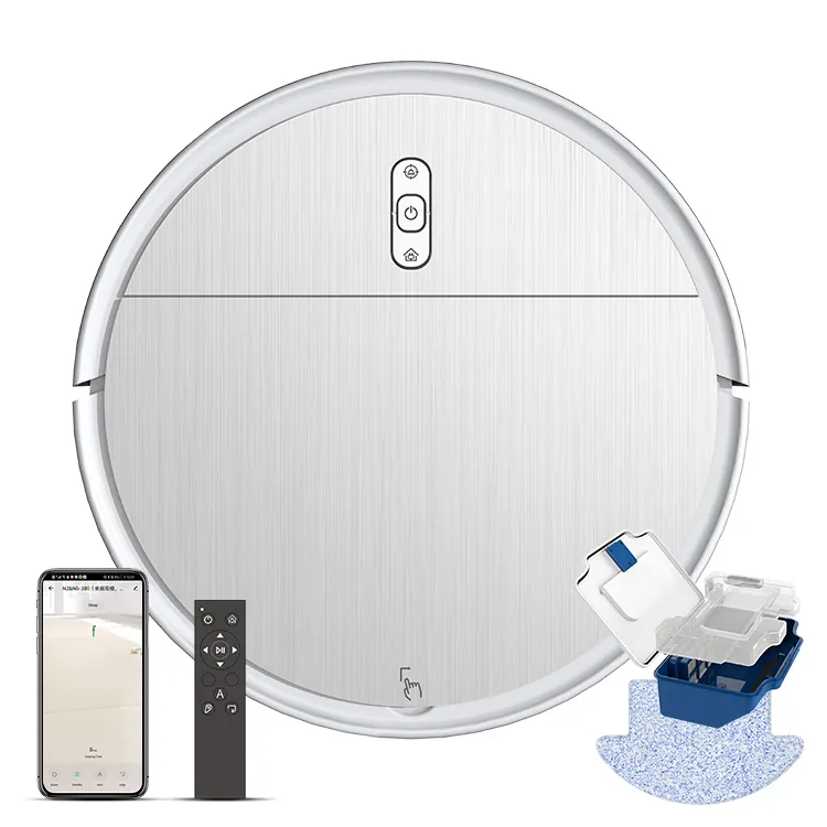 dropshopping OEM smart self charge docking household mop robotic vacuum cleaner wet and dry robot vacuums