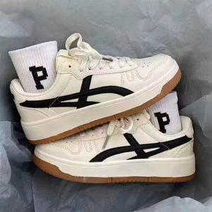 Zapatos Deportivos de Moda para Mujer, Estilo Retro, con Cordones, Malla, Suela Gruesa, Tacón Bajo, Primavera 2023, Nuevo Estilo - Product Image 4