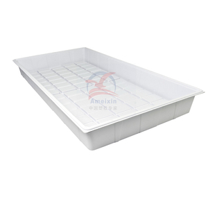 3x6 4x6 4x8 hydroponic trays plastic tray ABS black color for indoor garden