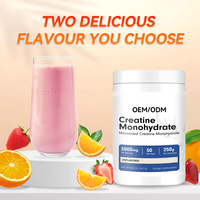 Créatine Monohydrate Premium : Complément Protéiné 5000mg 250g pour le Soutien Musculaire – Poudre de Créatine Monohydrate