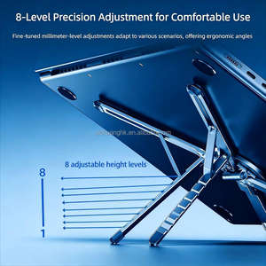 Soporte de Teléfono 3 en 1 de Aluminio Portátil, Multifuncional, Plegable, Rotación de 360 Grados, Altura Ajustable, Trípode para Escritorio - Product Image 2