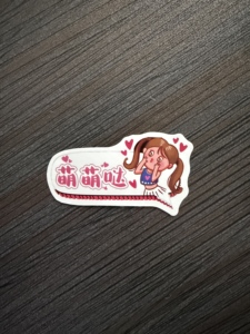 Personalized custom design logo <b>waterproof</b> <b>label</b> cartoon vinyl stickers custom printing die-cut stickers - Product Image 5