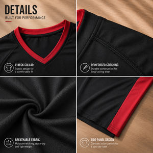 Camiseta Deportiva Personalizada para Hombre, Uniforme Deportivo de Secado Rápido, Camiseta de Entrenamiento, Fabricante de Ropa Deportiva con Etiqueta Privada OEM ODM - Product Image 4