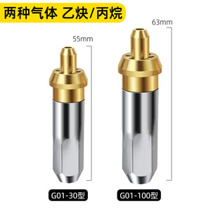 National Standard Cutting Nozzle G01 30 100 300 For Propane Coal Gas Liquefied Petroleum Gas Acetylene Plum Blossom Pattern - Product Image 4
