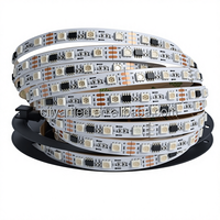 DC24V disponible 5050 RGBW/RGBWW bande lumineuse LED bande lumineuse LED à émission latérale RGBW pour la décoration