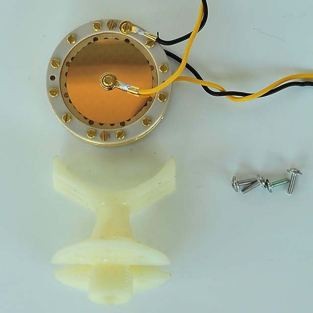 K870 Capsule 34mm Gold-plated Large Diaphragm Pickup Capsule Dc Bias Voltage 4 Wires U87i Repair Diy Use
