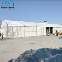 Toldos negros de 12x24m para eventos al aire libre, carpa de Festival, carpa Barnum personalizada, transparencia, evento de venta de bodas para carpa