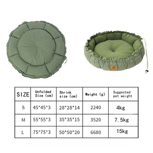 Wasch bare süße Katzen betten Warm Kennel Shrink Leash Pet Mat <span class=keywords><strong>Pod</strong></span> Typ zum Schlafen Katzen haus Haustier Katzen bett/Hund weich Fluffy Pet <span class=keywords><strong>Bed</strong></span> - Product Image 4