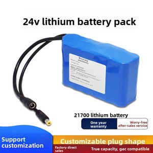 Paquete de Baterías 21700, Batería de Litio de 24V, 6 Celdas, Alta Capacidad, 252 Voltios, Banco de Energía Portátil para Exteriores, 7 Celdas, para Electrónica de Consumo - Product Image 2