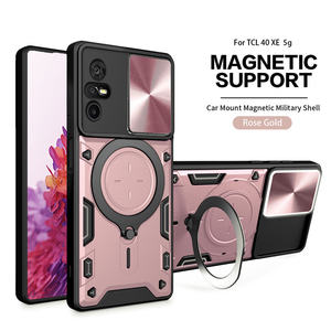 Custodia per telefono ibrida TPU + PC di nuovo stile per TCL 40 XL/50 SE/50 SE/40 SE/50 LE/40 <span class=keywords><strong>XE</strong></span> Cover posteriore di protezione per finestre Slide - Product Image 2