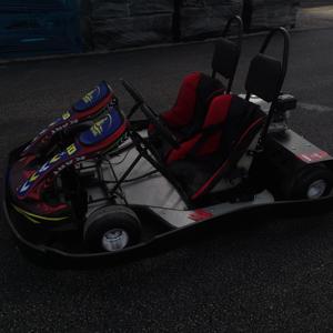 Go Kart <span class=keywords><strong>de</strong></span> Pedales SRYG <span class=keywords><strong>de</strong></span> Alta Calidad con Motor Dual Flexible <span class=keywords><strong>de</strong></span> 200CC-270CC, <span class=keywords><strong>Ruedas</strong></span> 10*4.5/11*7.1, Tanque <span class=keywords><strong>de</strong></span> Aceite <span class=keywords><strong>de</strong></span> 4L, Transmisión por Cadena - Product Image 4