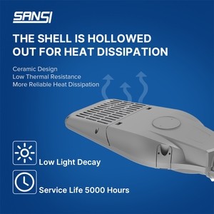 Sansi โคมไฟภายนอกอาคาร LED 200W, โคมไฟภายนอก IP66กันน้ำสำหรับไฟถนนกลางแจ้งสำหรับถนนทางหลวงถนน - Product Image 6