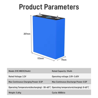 HYL EV E 314AH LiFePO4 Baterai Isi Ulang 8000 Siklus Paket Baterai 3.2V Lithium Iron Phosphate Energi Surya RV Kapal Bebas Bea Masuk Uni Eropa