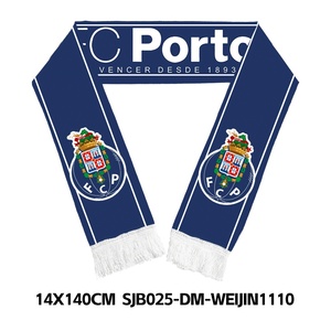 Bufanda Plegable Unisex de Poliéster para Aficionados al Fútbol, Diseños Personalizados de Fábrica de Souvenirs, para el Campeonato de la Liga - Product Image 4