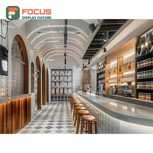 Professional Coffee Display <b>Rack</b> Syrup Bottle Shelf Black Frame Store Product Display <b>Rack</b> - Product Image 4