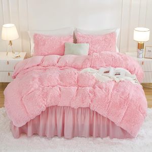 Sang trọng xù xì sang trọng mềm Faux Fur <span class=keywords><strong>Comforter</strong></span> TIE DYE bong bóng thiết kế thoáng khí cho nhà và khách sạn nhà máy nhà sản xuất - Product Image 1