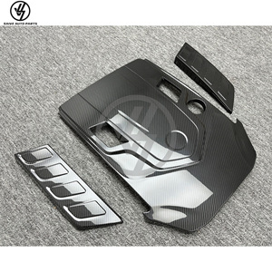 Dry Carbon Fiber Front Bonnet for Mercedes Benz G Wagon W464 G500 2019-2024 Carbon <b>Hood</b> Car <b>Engine</b> Cover Auto Accessories - Product Image 3
