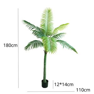 Usine directe 180 cm en plastique artificiel papillon palmier <span class=keywords><strong>areca</strong></span> arbre sur mesure pour la décoration de la maison et du jardin - Product Image 3