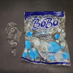 Bong Bóng Nhựa BOBO Tròn Trong Suốt Co Giãn Được 10Inch Bán Chạy Để Trang Trí Tiệc Bong Bóng Hoa Hồng - Product Image 1