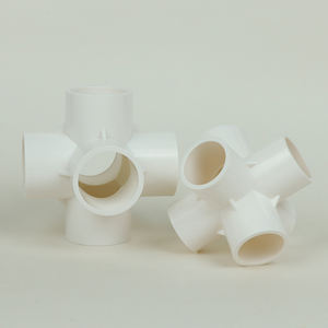 Alta qualità PVC fai da te scaffalature connessione a T <span class=keywords><strong>3D</strong></span> raccordi professionali fabbrica pronti per il montaggio di pressione superficie liscia cuscinetto a pressione - Product Image 5