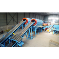 Centrale de tri des déchets solides municipaux, système de recyclage automatique des ordures, capacité de 20 à 60 TPD, certifiée CE