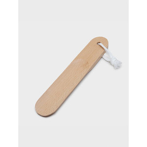 ฮอร์นรองเท้าไม้ชายหาดขนาด20ซม. พร้อมวัสดุทองเหลือง - Product Image 1