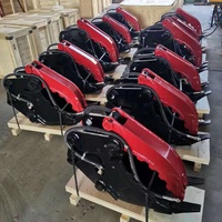 Godet hydraulique à pince pour excavatrice