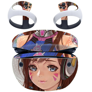 Calcomanía de vinilo de cuerpo completo, pegatinas de piel para <span class=keywords><strong>PS</strong></span> <span class=keywords><strong>VR2</strong></span> para Play Station <span class=keywords><strong>VR2</strong></span>, gafas, consola de juegos, Joysticks, pegatinas de dibujos animados - Product Image 3