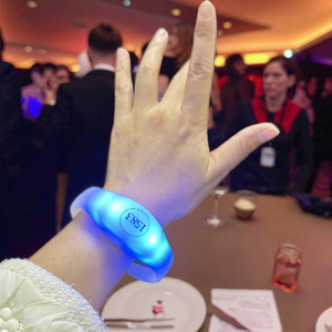 Qudupa gelang Led cahaya kontrol Audio kesukaan pesta untuk pesta - Product Image 6