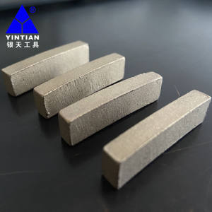 Segmento de diamante de alta calidad para disco de corte de mármol de 800mm Tipo de soldadura de alta frecuencia - Product Image 3