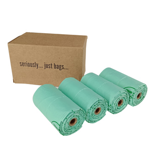 Sacs de merde de chien biodégradables sacs de déchets pour animaux de compagnie non parfumés sacs de merde de chien résistants aux fuites et aux déchirures extra épais durables - Product Image 6
