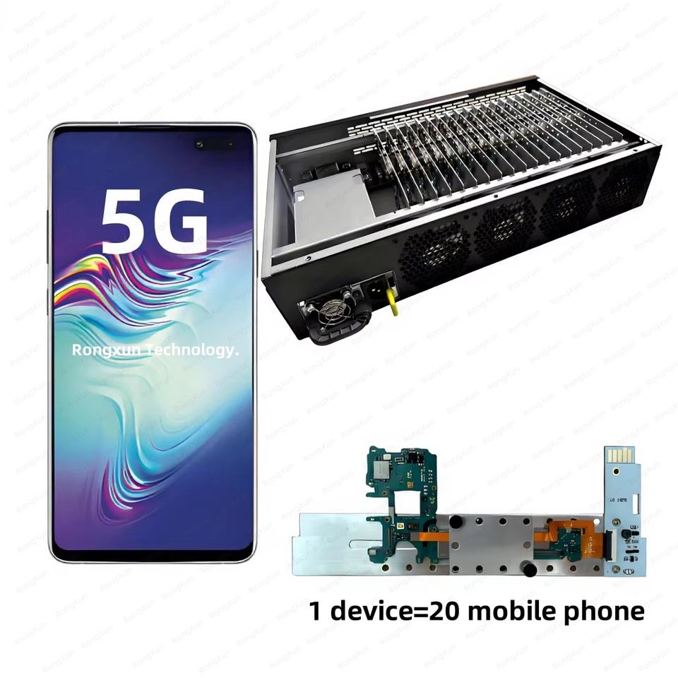Box Phone Farm - Customized Packaging for Mobile Motherboards