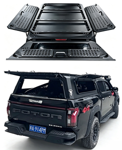 Capot rigide en aluminium pour pick-up, compatible avec GMC Sierra 1500, Nissan Titan, <span class=keywords><strong>Ford</strong></span> F150, Dodge Ram, Toyota Tacoma - Product Image 4