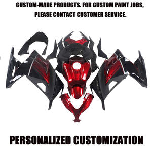 Personalized Customization-Unpainted ABS Injection Bodywork Fairing Kit for <strong>Kawasaki</strong> Ninja <strong>300</strong> 2013 2014 <strong>2015</strong> 2016 2017 - Product Image 4